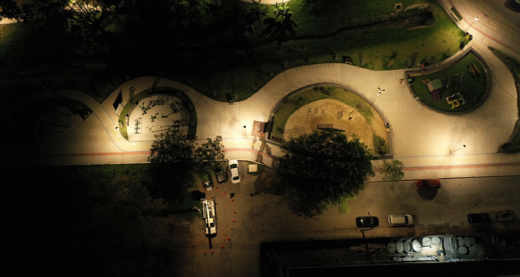 urbanismo social e iluminação pública