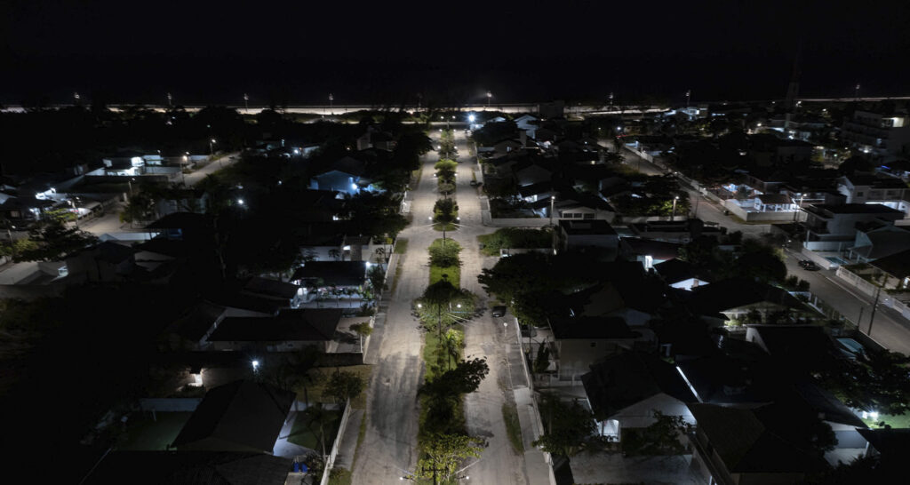 iluminação pública e valorização do bairro